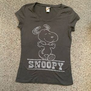 Peanuts Snoopy Grey Shirt